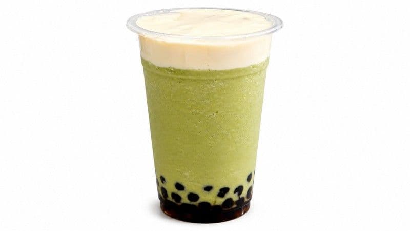 GREEN TEA SHAKE w/Cheese Foam