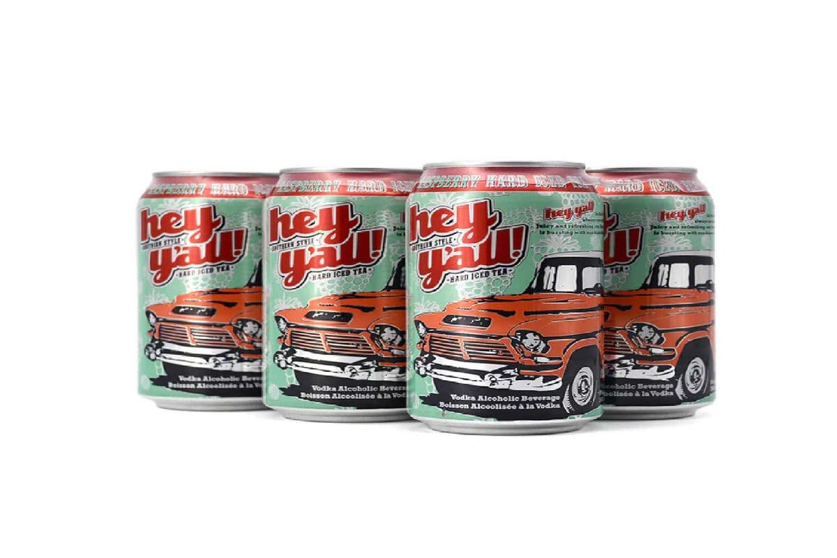Hey Yall Raspberry (6 x 355 ml Cans)