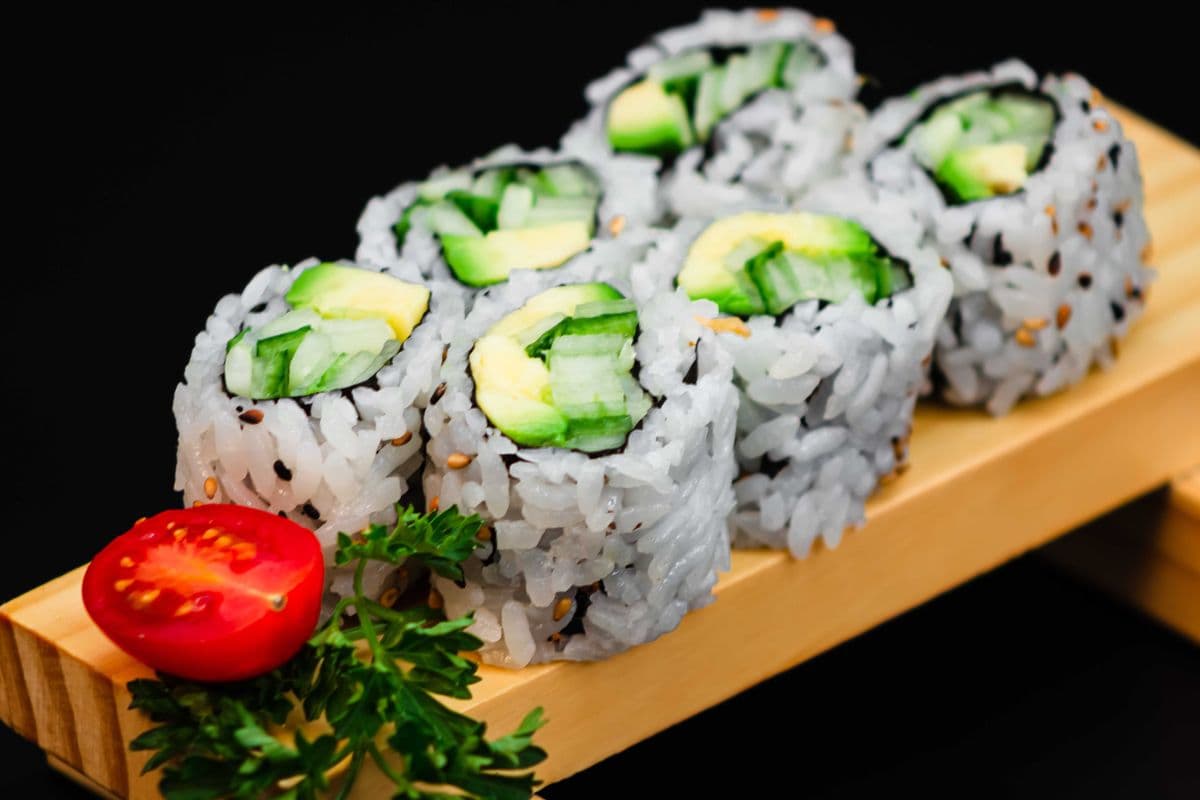Avocado and Cucumber Roll