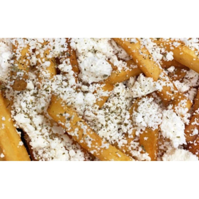 Fries with Feta