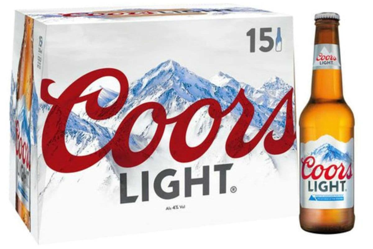 Coors Light (15 x 341ml Bottle)