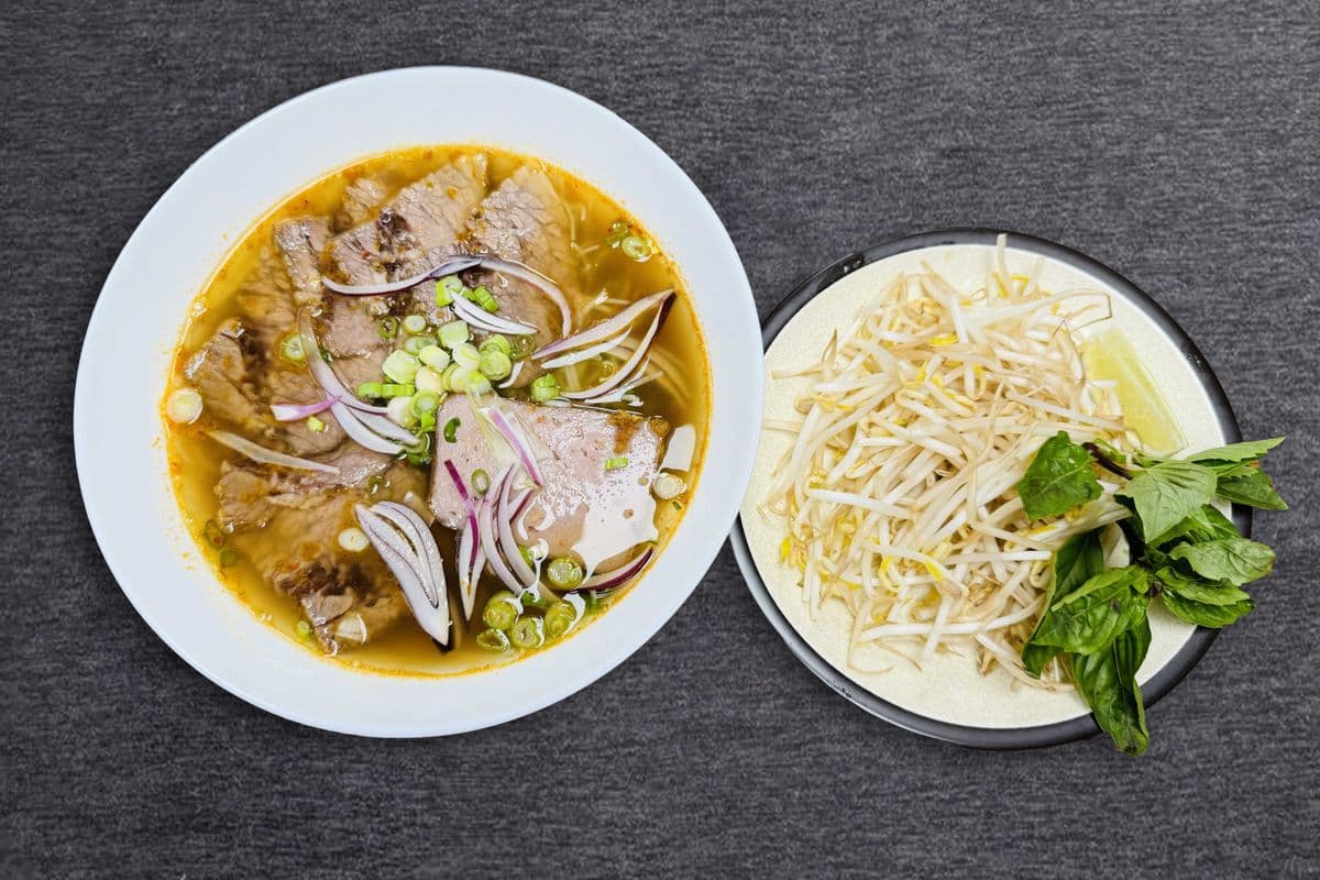 41. HUE Style Noodle Soup (Bún Bò Huế)