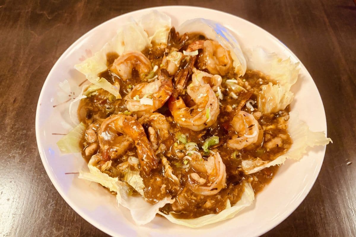 611. Shrimp in Lobster Sauce