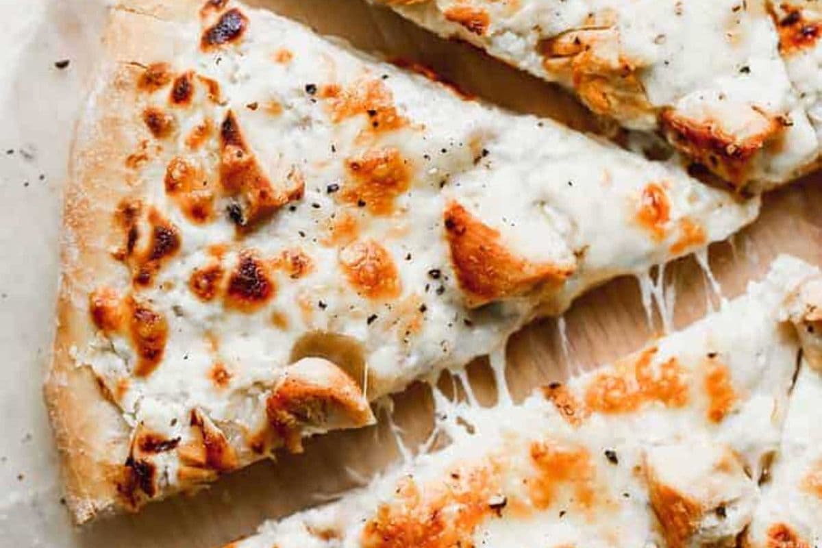 Small Alfredo Chicken Pizza