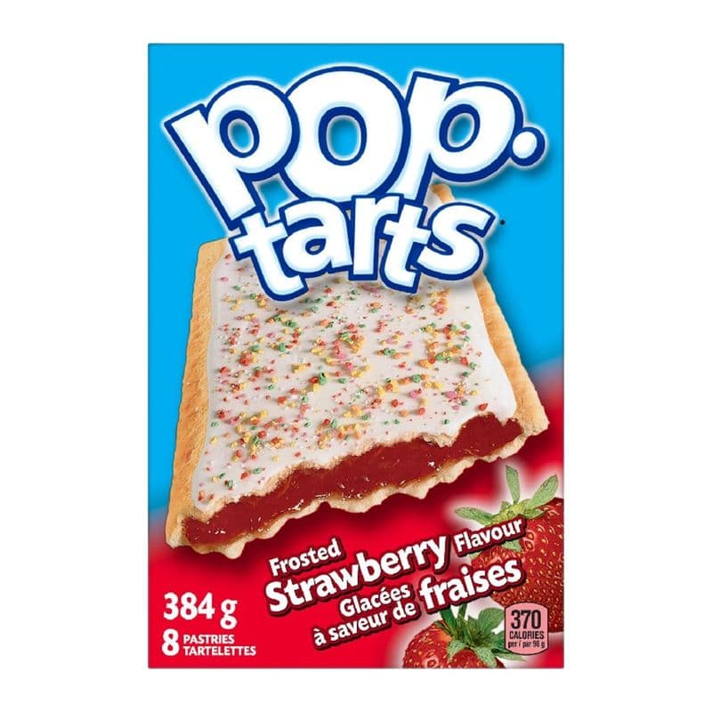 Kellogs Pop Tarts Strawberry (384 g)