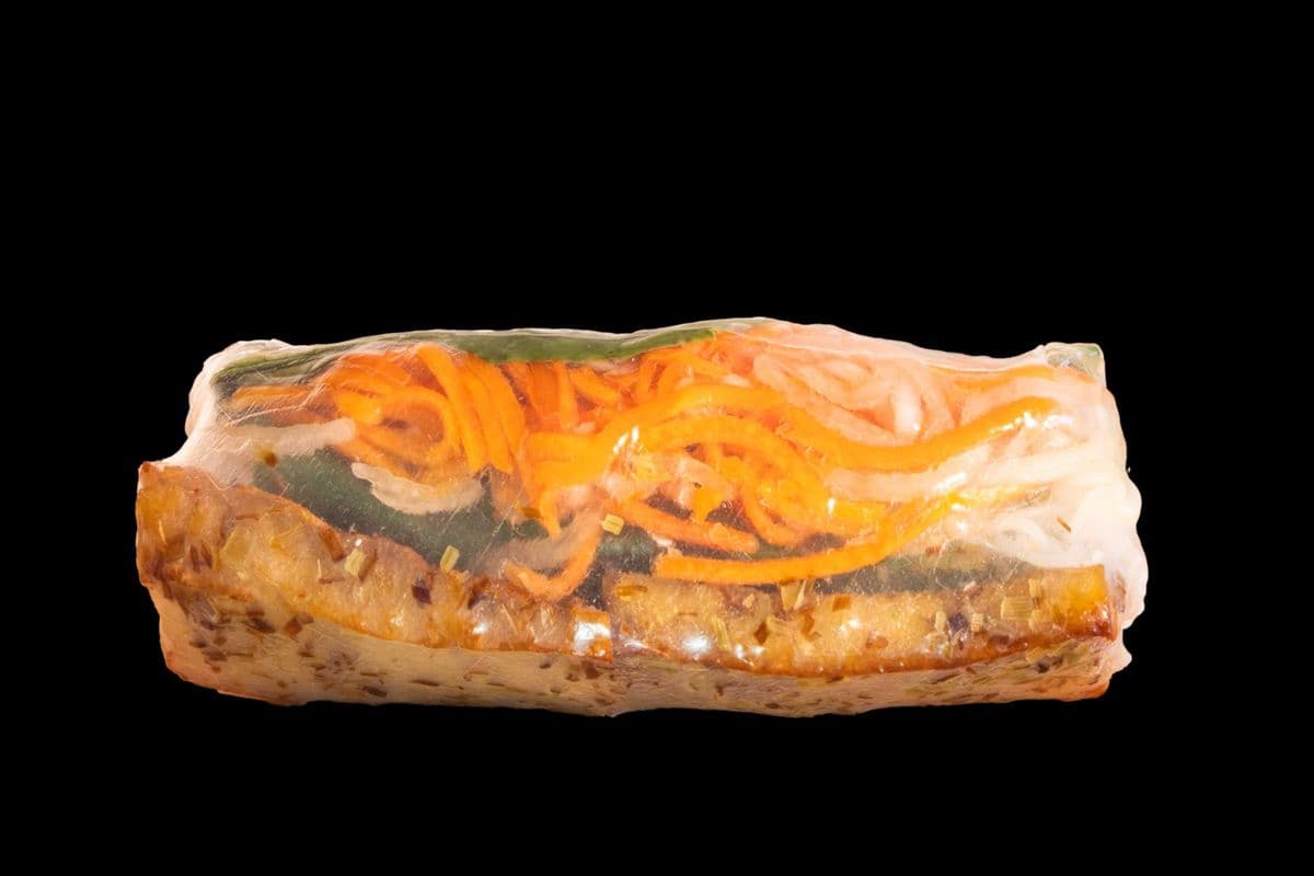 Lemongrass Tofu Fresh Roll