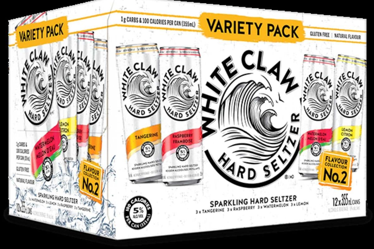 White Claw No. 2 Variety Pack (12 x 355 ml)