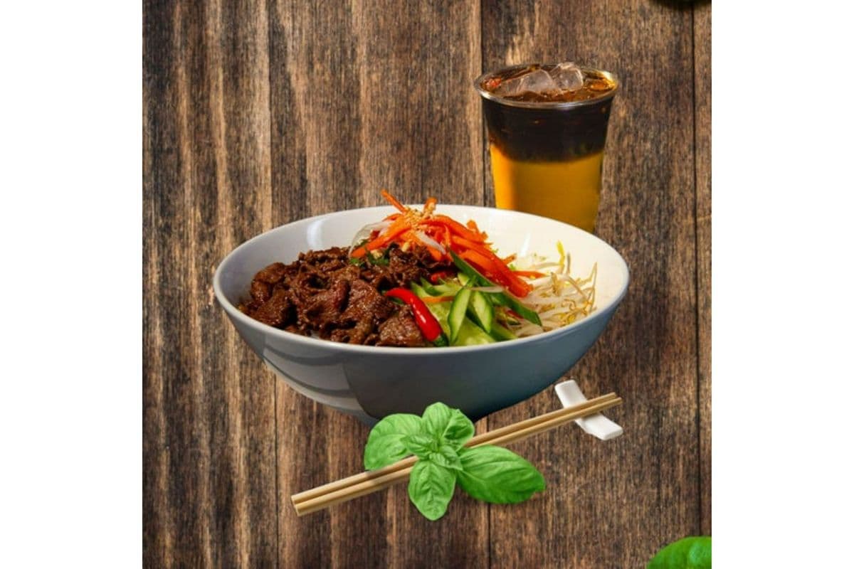 C5. Combo 5 | Vermicelli Plus Classic Vietnamese Coffee (Hot Or Cold)