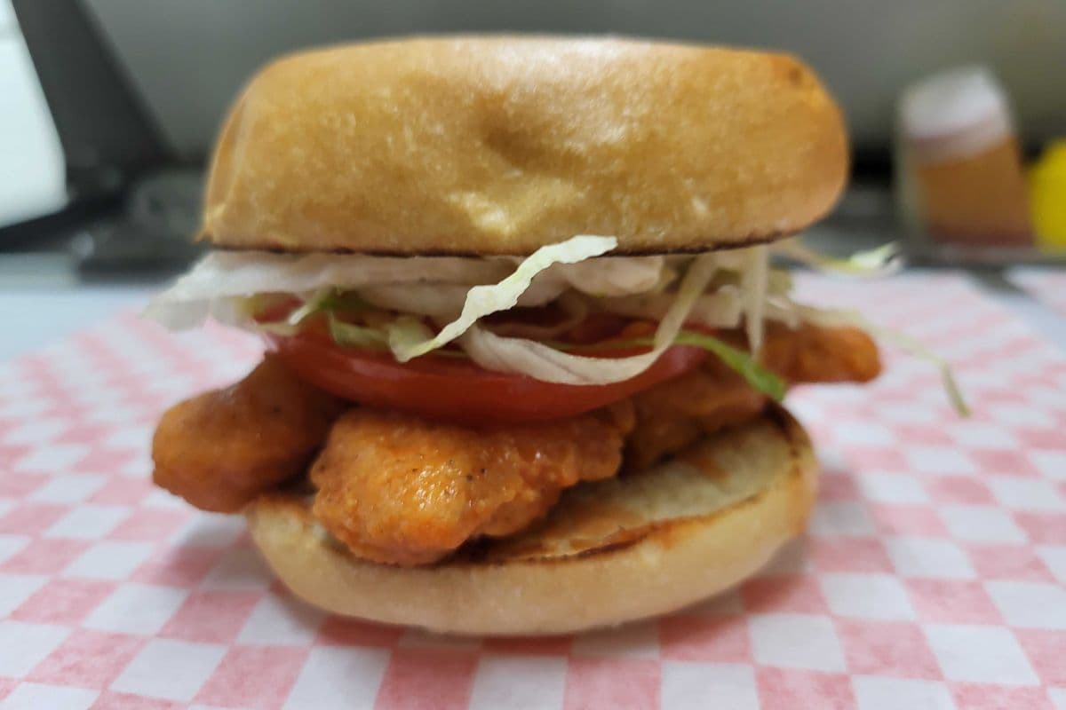 Chicken Tender Burger