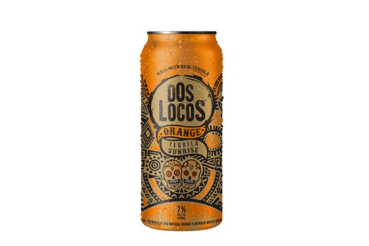 DOS LOCOS TEQUILA SUNRISE (1 x 473 ML)