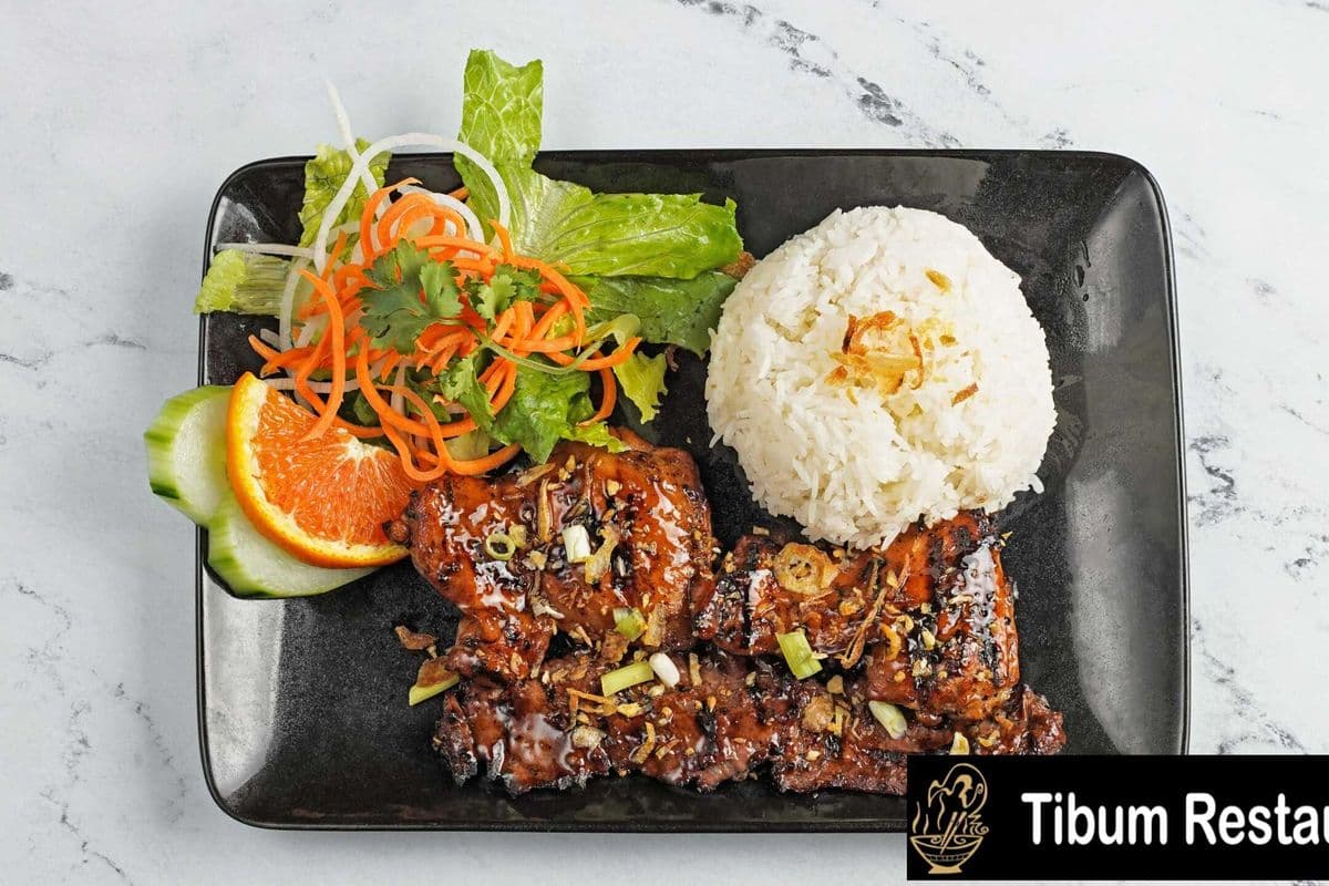 Poulet and bœuf grillés à la citronnelle / Lemongrass Grilled Chicken and Beef