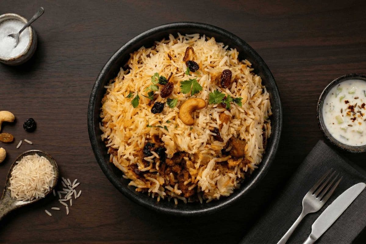 Beef rice pot (A.K.A. Beef biriyani)