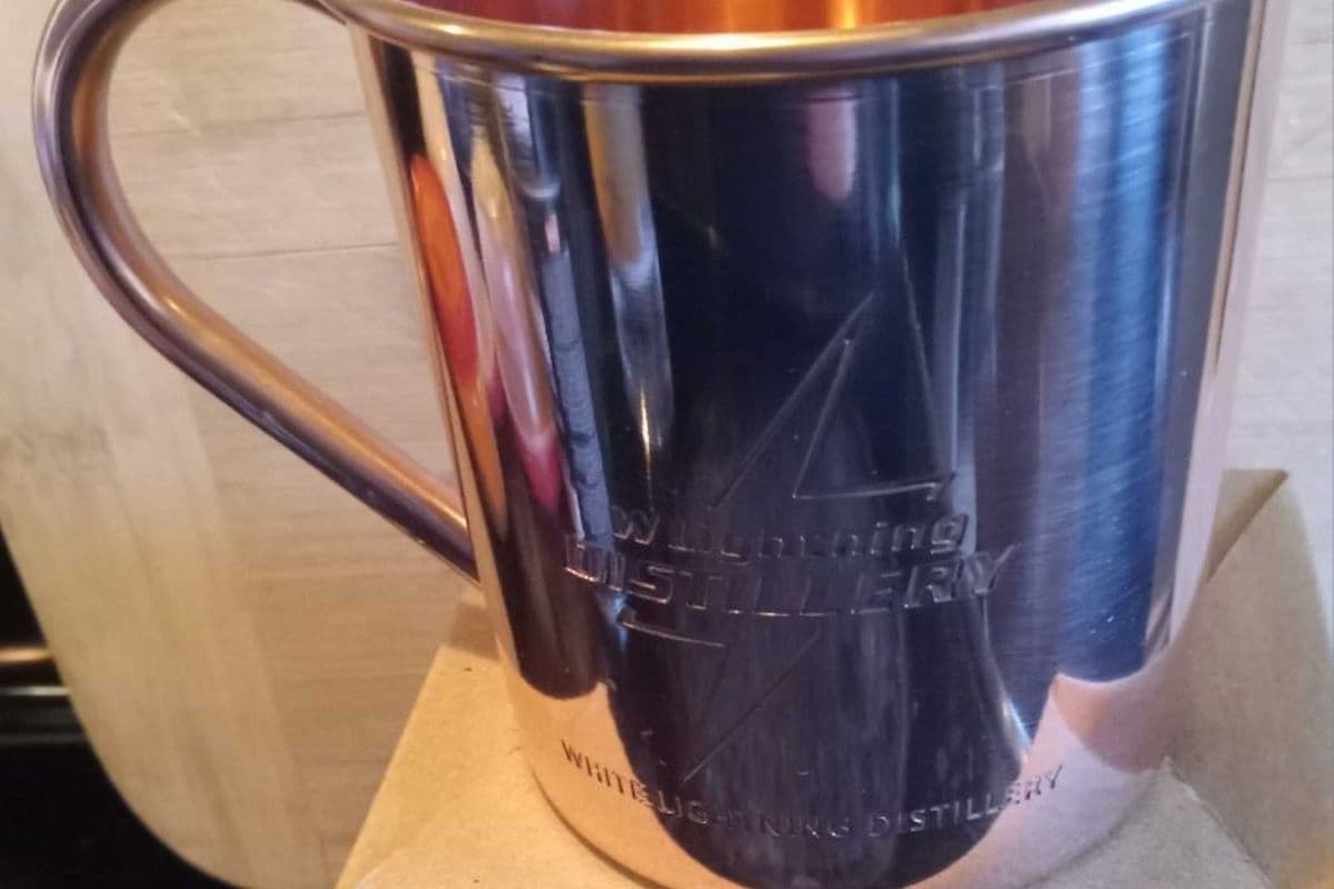 White Lightning Distillery Moscow Mule Mug (14 oz.)