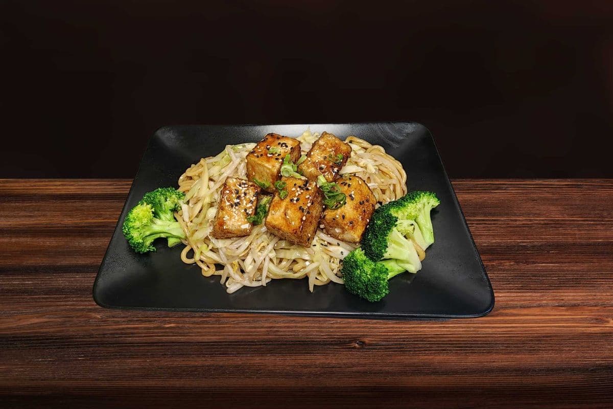 Tofu Teppan Yaki soba