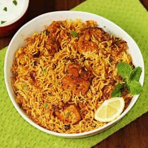 Bezawada Boneless Chicken Biryani