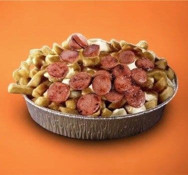 Poutine aux saucisses
