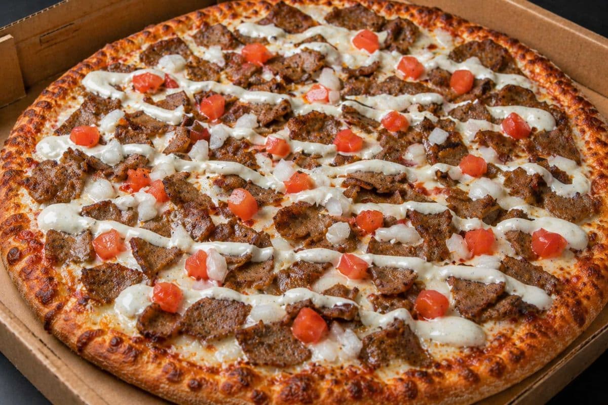 12" Donair Pizza