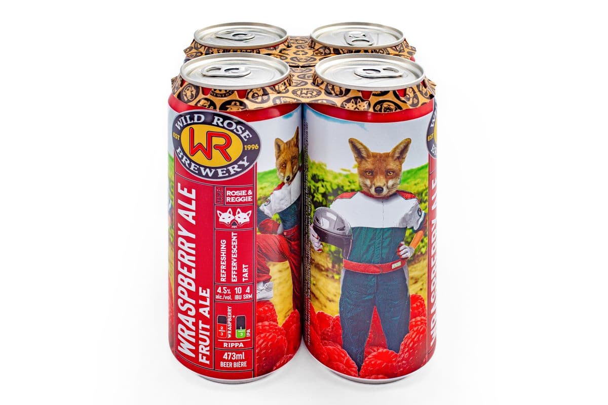Wild Rose Wraspberry Ale Fruit (4 x 473 ml)
