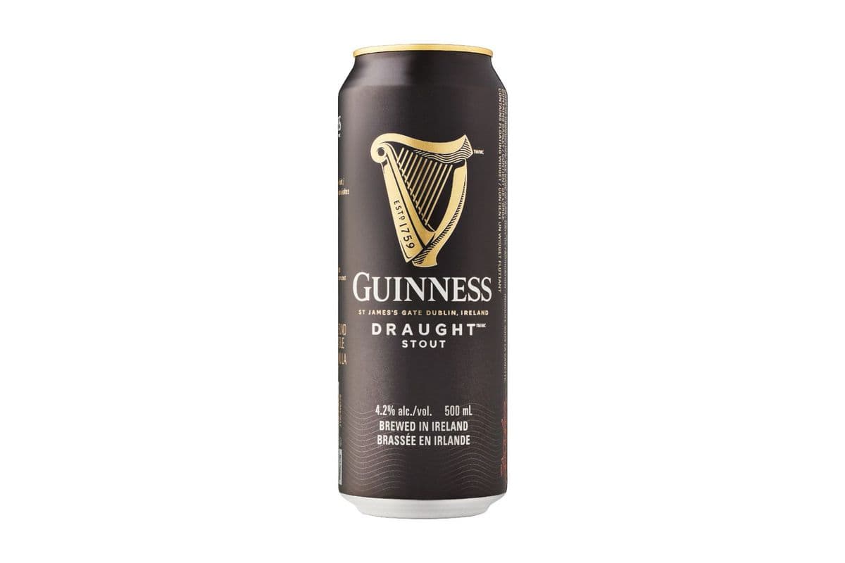 Guinness Draught Beer (1 x 500 ml Can)