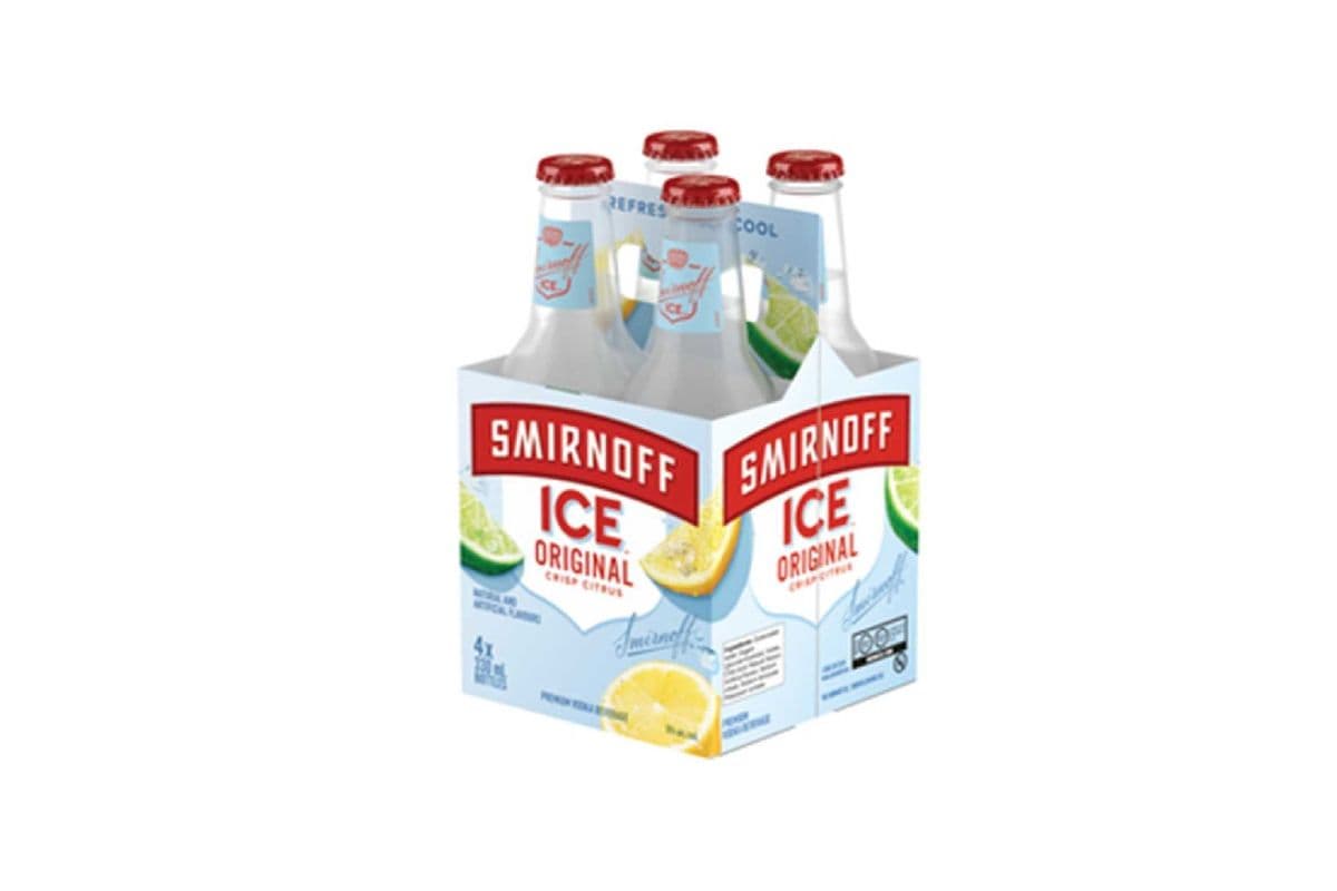 755966. SMIRNOFF ICE (4 x 330ML (BOTTLES))