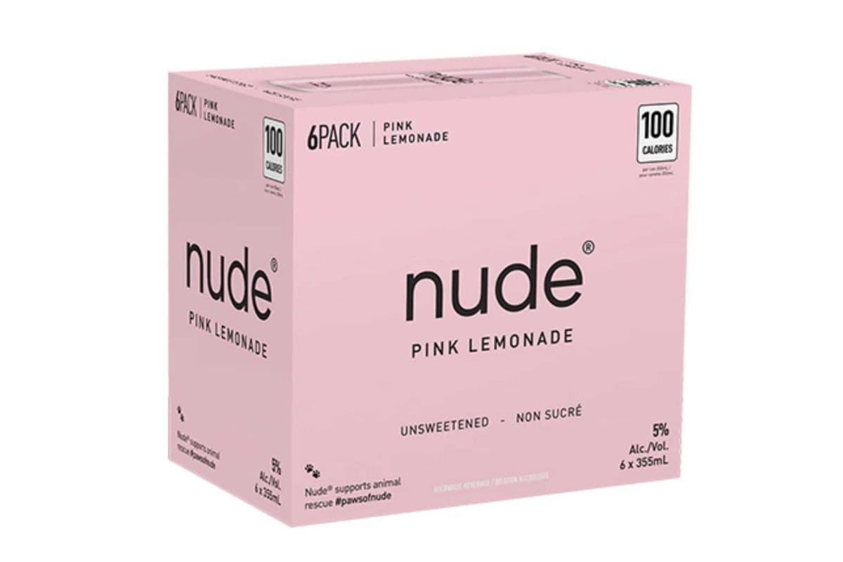 NUDE PINK LEMONADE 6PK (1 x 355ML)