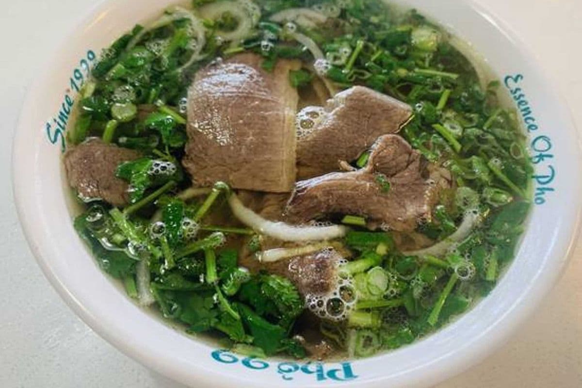 3. Noodle Soup with Well-Done Flank