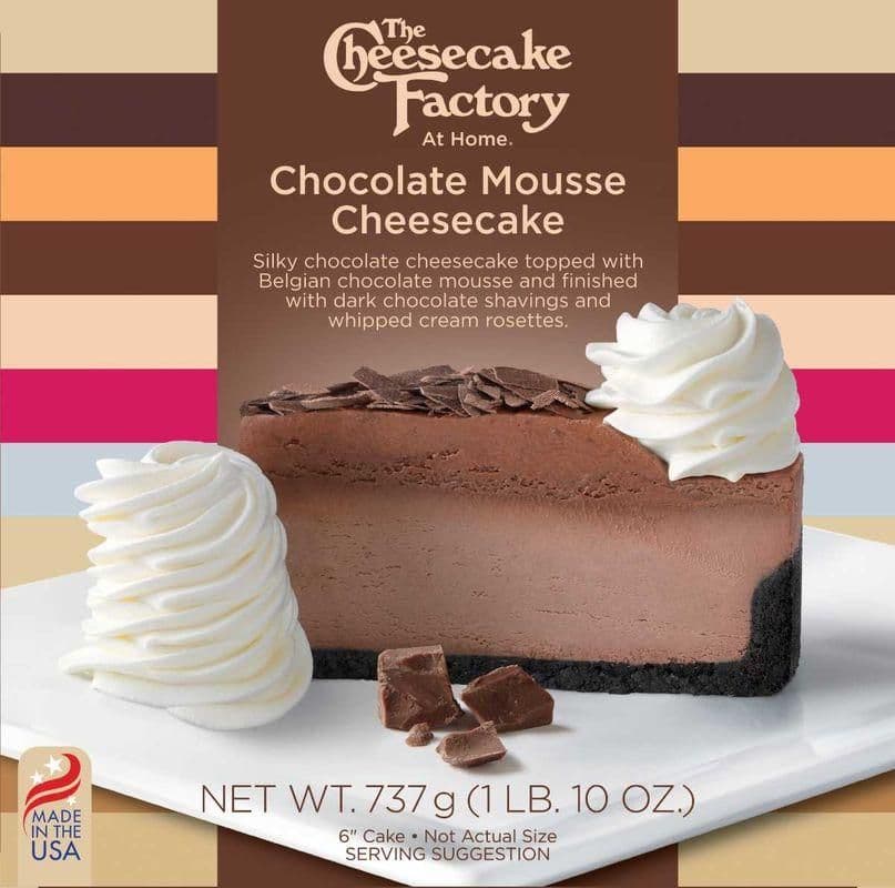 6" Chocolate Mousse Cheesecake