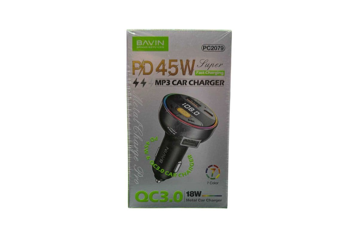 Bavin Car Charger And Bluetooth