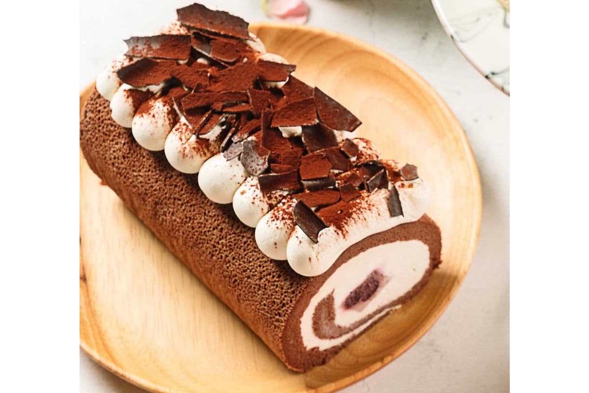 Cherry Chocolate - Swiss Roll