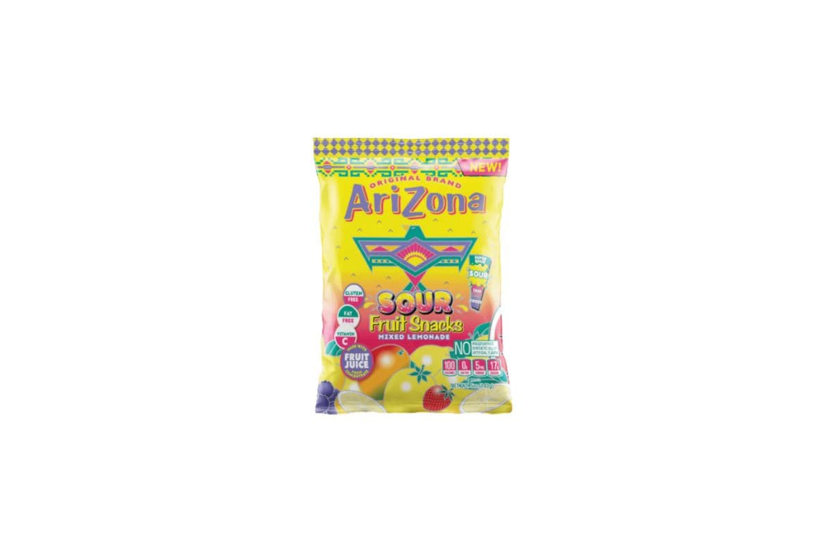 Arizona Sour Fruit Snacks Mixed Lemonade
