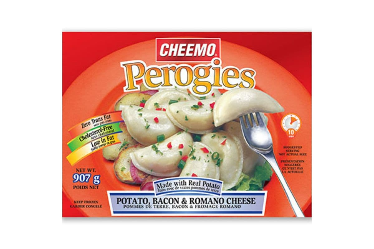 Cheemo Perogies Bacon & Roman Cheese made with Potato (907g)