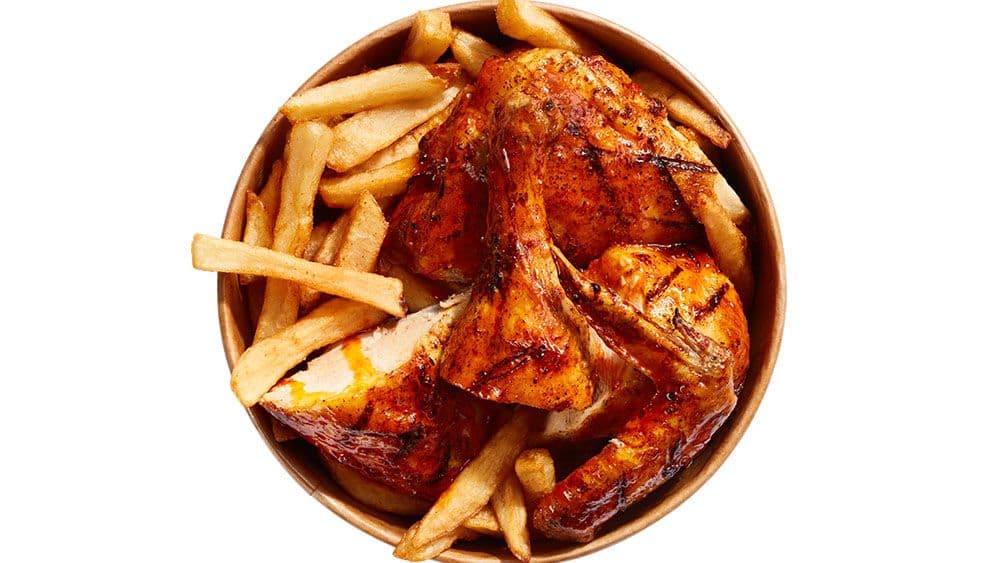 Assiette ½ poulet / Plate ½ Chicken