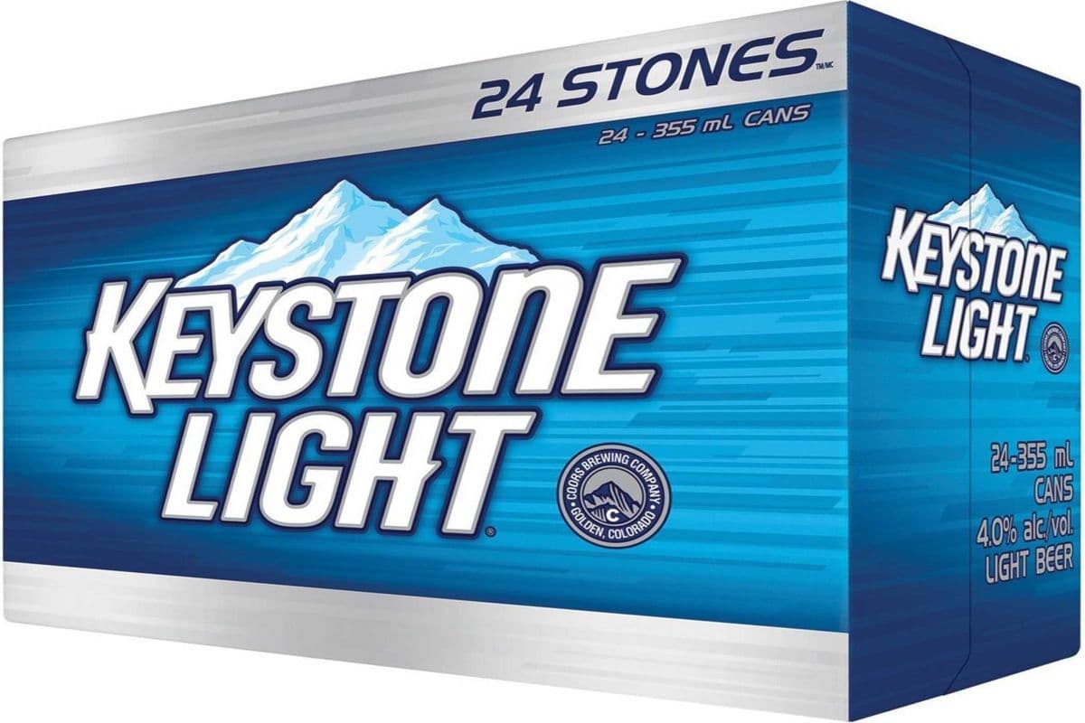 KEYSTONE LIGHT 24 CAN (24 x 355 ml)