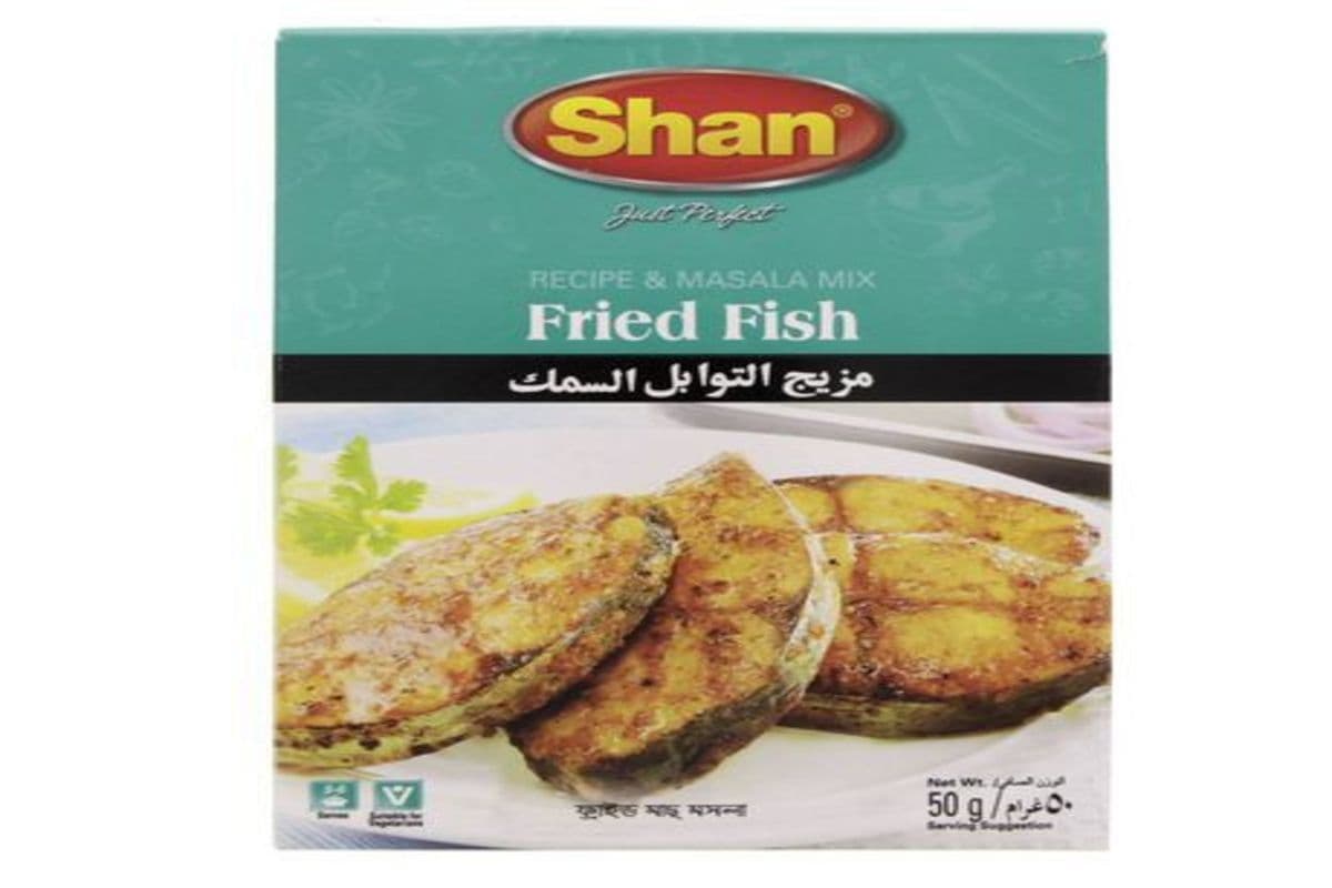 Shan Fried Fish Recipe and Masala Mix (50 g)