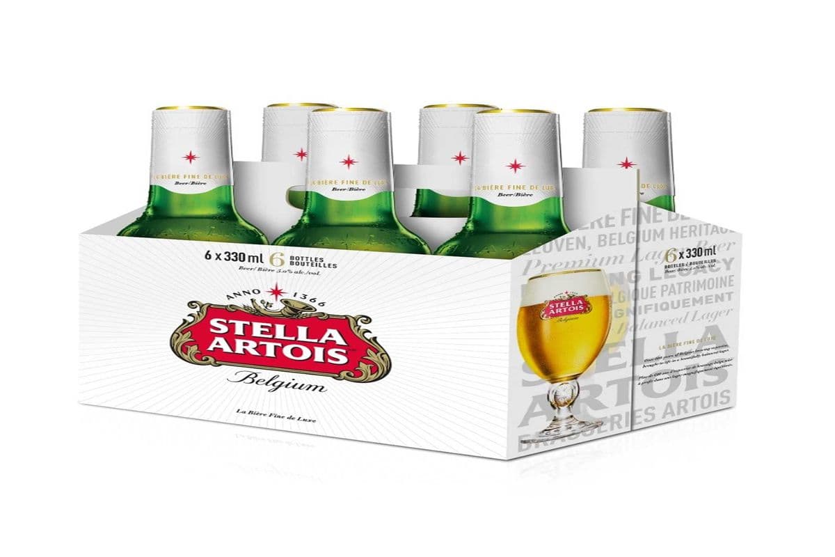 Stella Artois 6 BOTTLES (6 x 341ML)