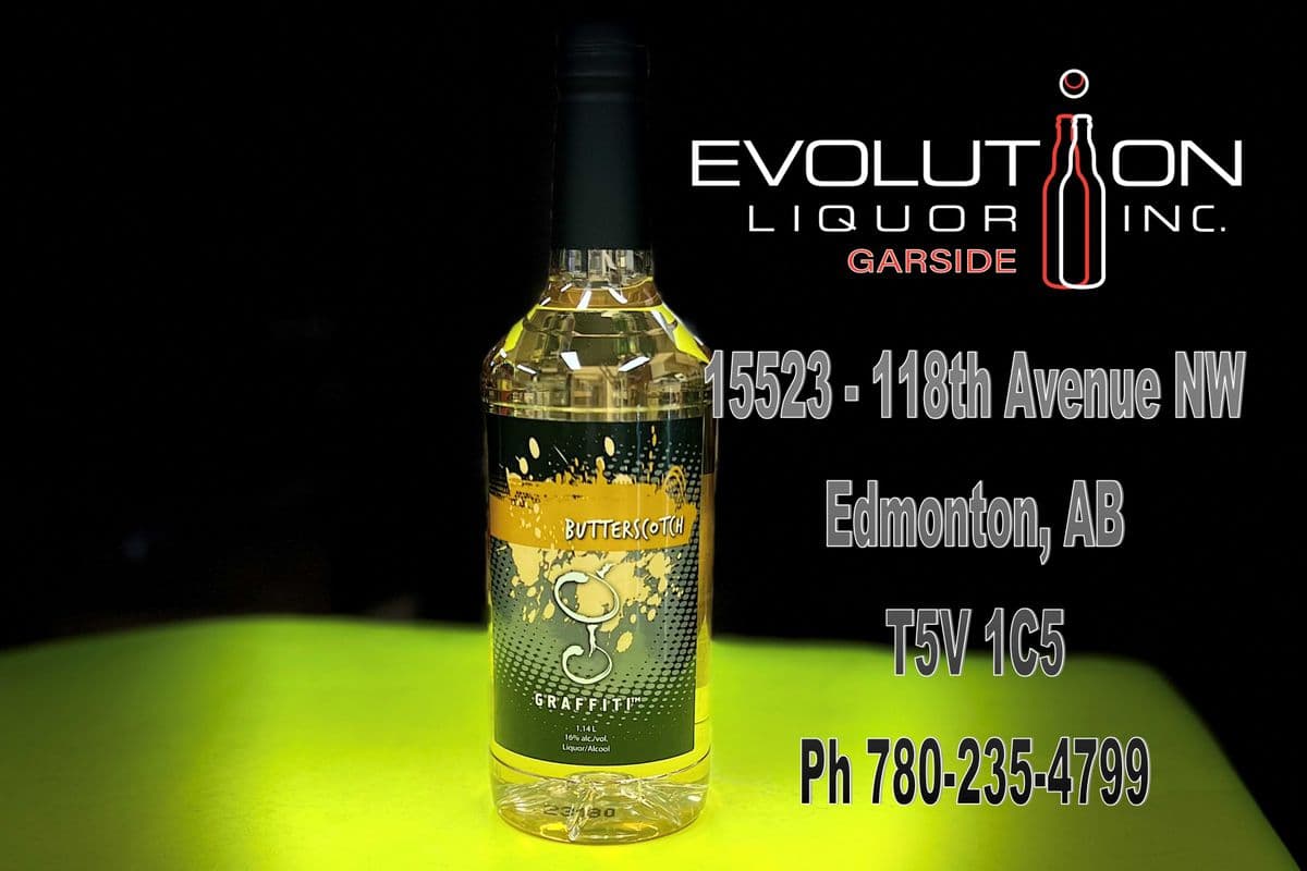 Graffiti Butterscotch Schnapps 1140P (1 x 1140 ml Plastic Bottle)