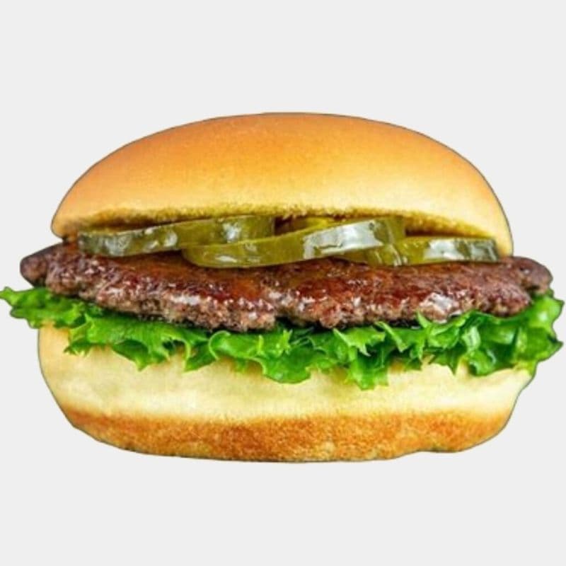 Burger végétarien simple / Single Vegetarian Burger
