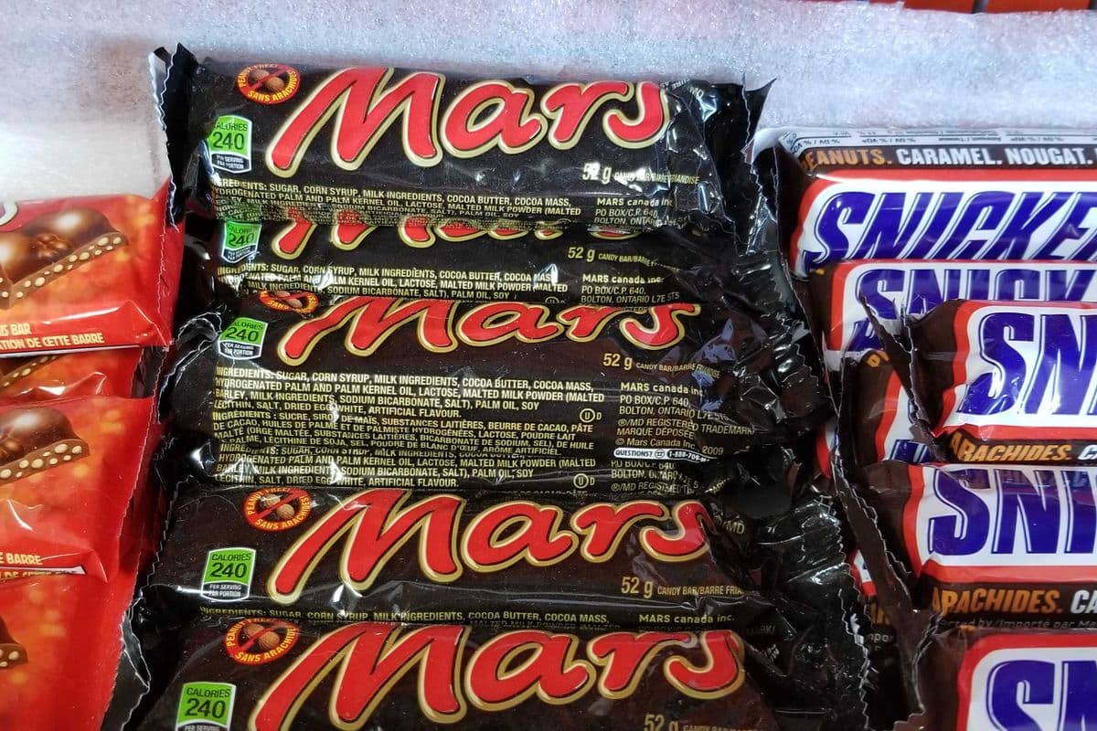 Mars regular bar 52g