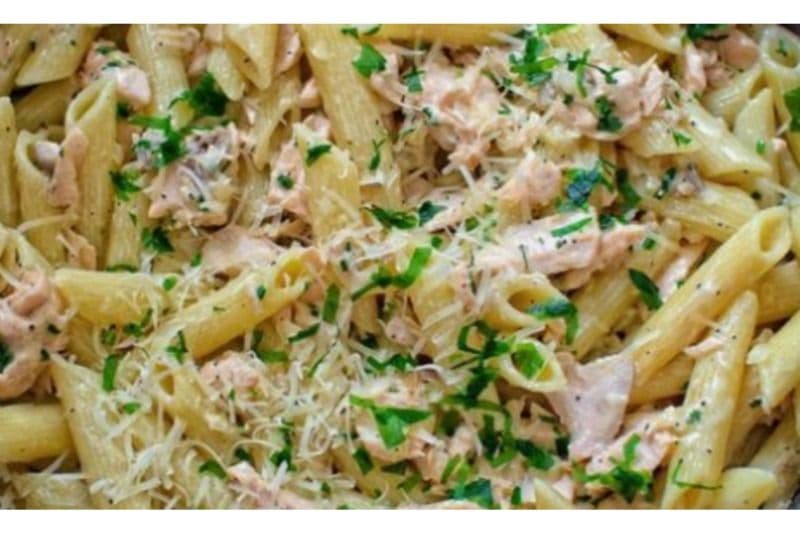 Creamy Penne with Salmon