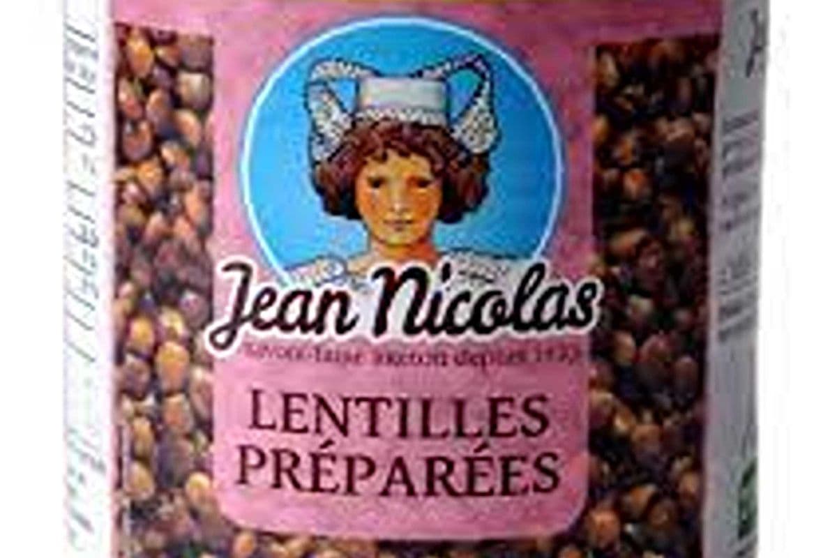 Jean Nicolas lentilles préparées