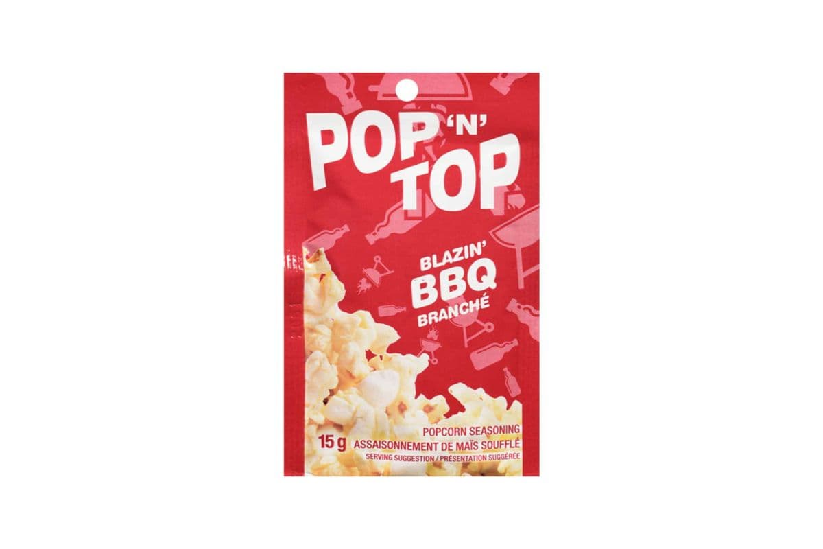 Pop 'N'' Top Blazin BBQ (15g)