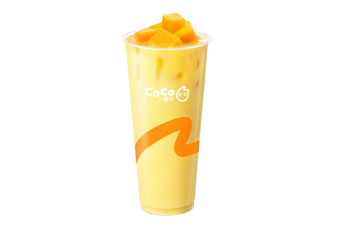 Chunky Mango Milk Tea