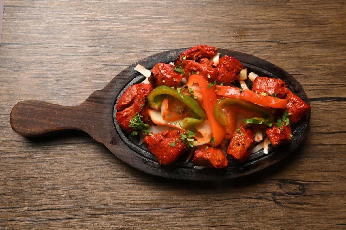 Agneau Tikka Sizzler / Lamb Tikka "Sizzler"
