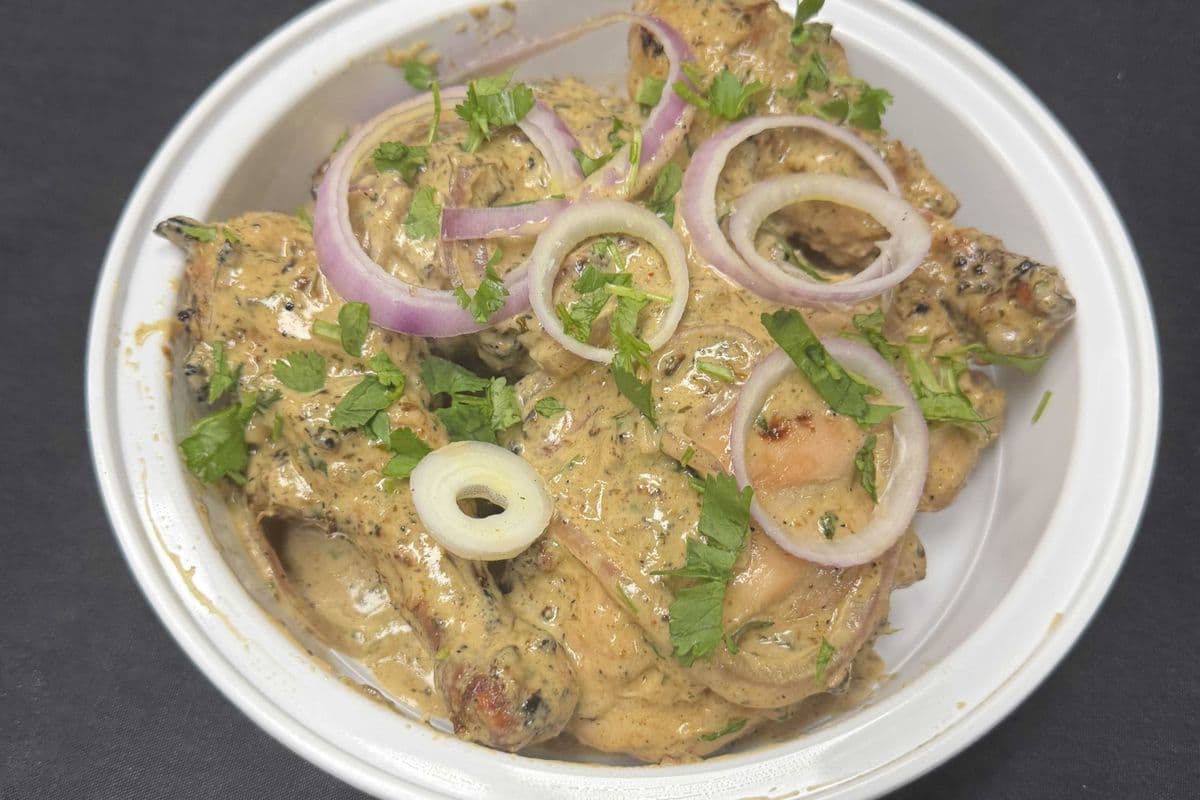 Afghani Tandoori Chicken with Naan