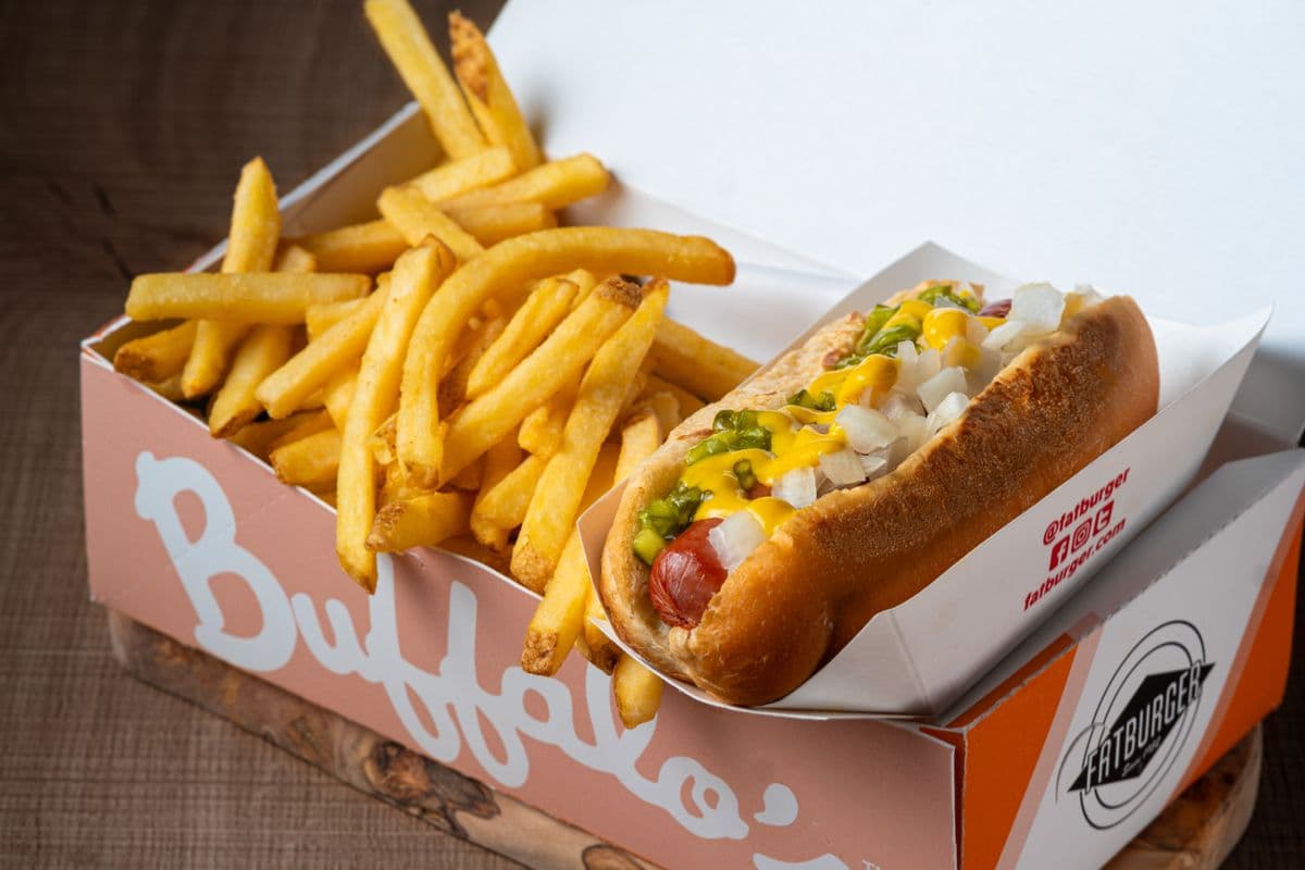 ALL BEEF ALL DRESSED HOTDOG BOX