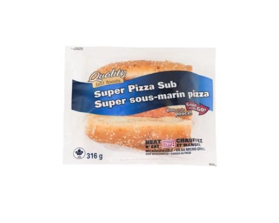 Quality Super Pizza Sub (1 Each) 1002587