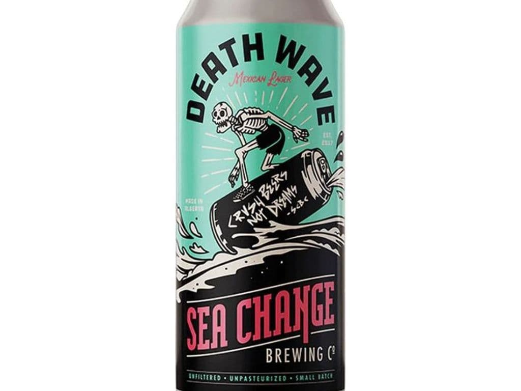 Sea Change Death Wave Light Lager 473ml Can Light Beer (4.0%)