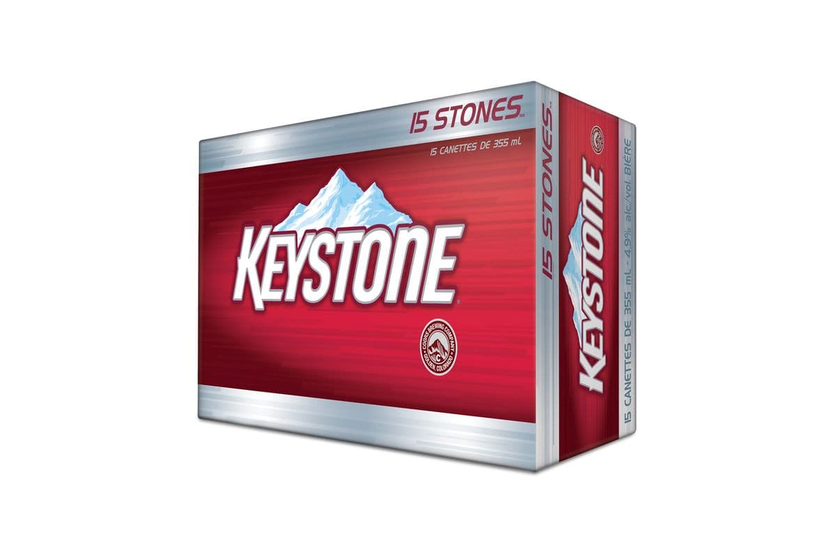 Keystone Lager (15 Cans)