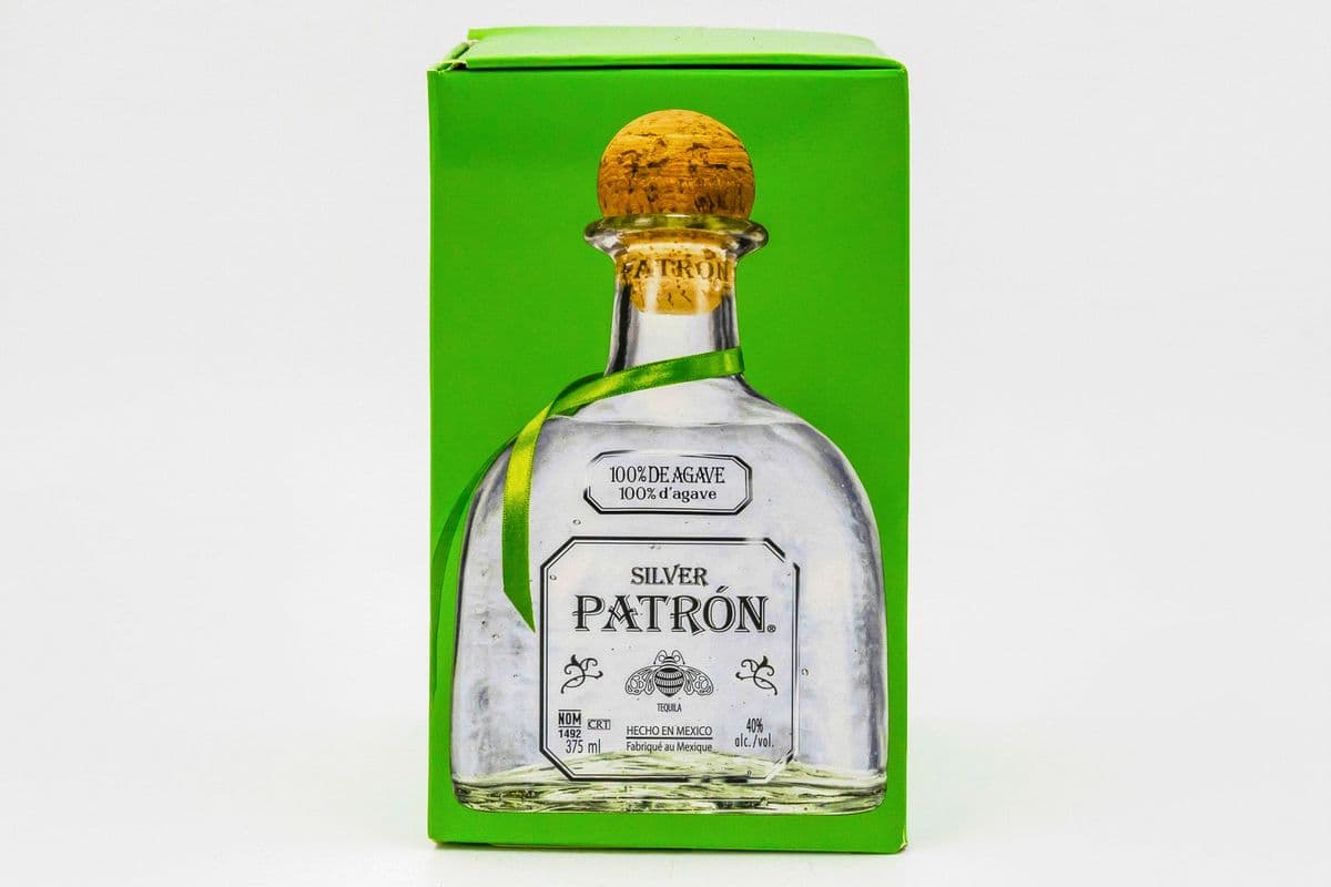 Silver Patron Tequila (1 x 375 ml)