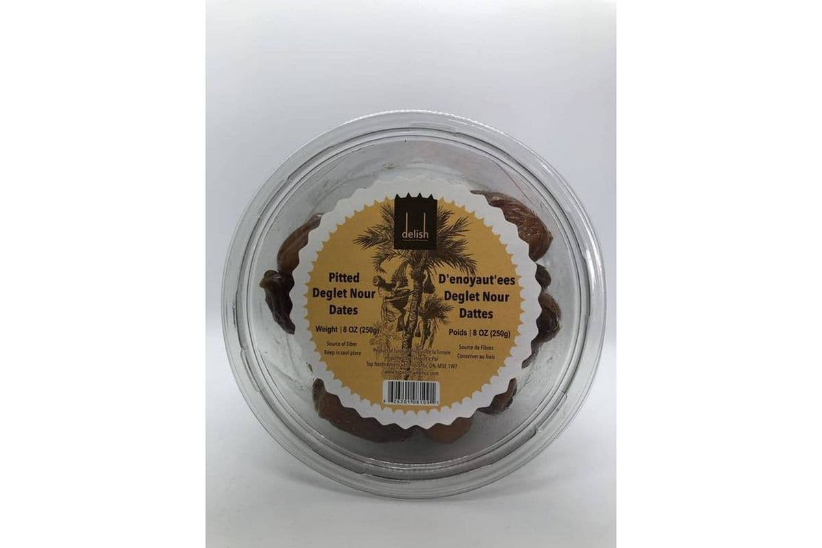 Delish • Pitted Deglet Nour Dates (250G)